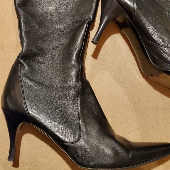 Size 11 Cole Haan Leather Boots - Picture 2 of 5